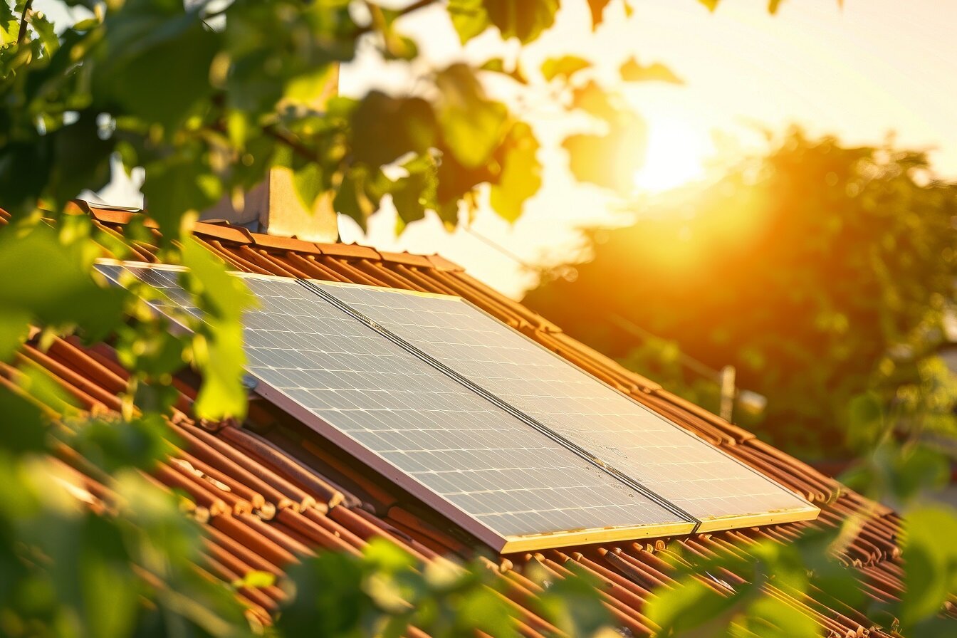 Überdachte Freifläche für Garten, Feier oder Lounge | © stock.adobe.com Multifläche mit moderner Pergola im Sonnenuntergang | © stock.adobe.com