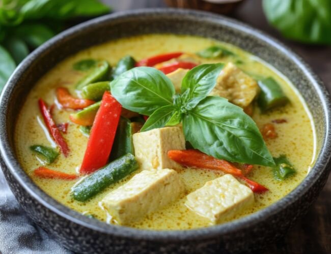 thai_curry_mit_buschbohnen_und_tofu_rezepte | © adobe.stock.com