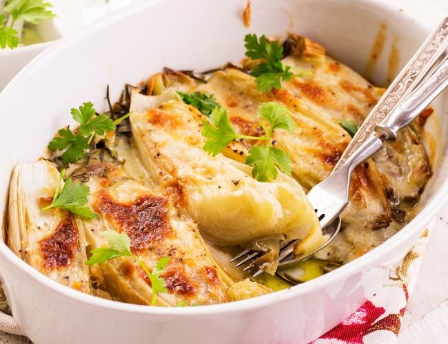 auflauf_mit_chicorée_und_käse_rezept | © adobe.stock.com