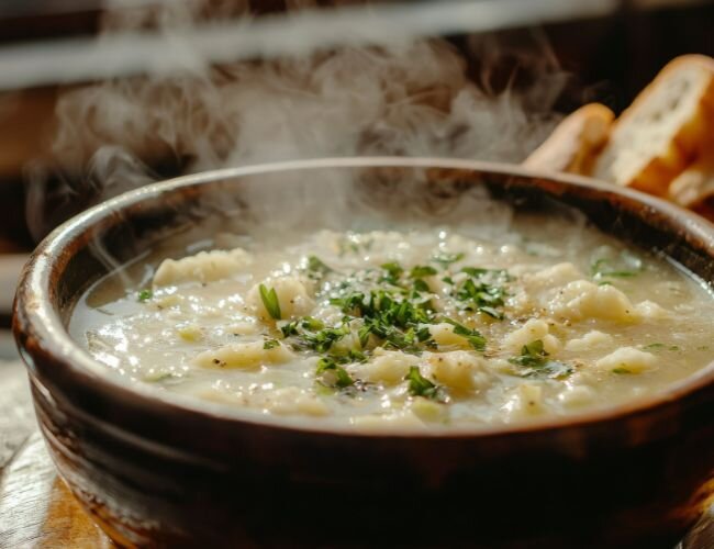 Rettich Suppe mit Kartoffel | © stock.adobe.com