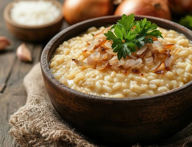 zwiebel_risotto_rezept | © adobe.stock.com