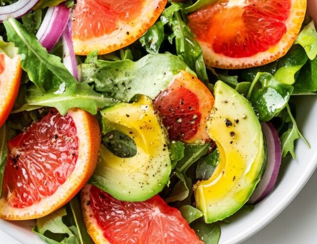 babyleaf_salat_mit_zitrus_vinaigrette_rezept | © adobe.stock.com