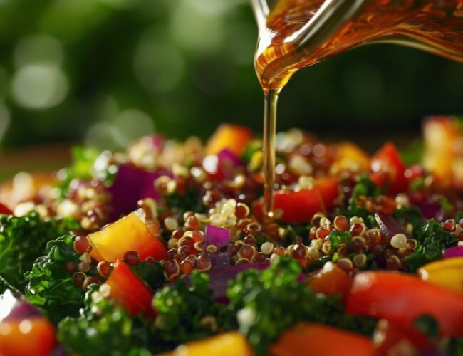warmes_quinoa_bowl_mit_babyleaf_salat_rezept | © adobe.stock.com