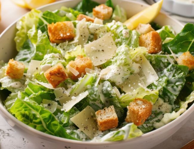 caesar_salad_mit_römersalat | © adobe.stock.com caesar_salad_mit_römersalat | © adobe.stock.com