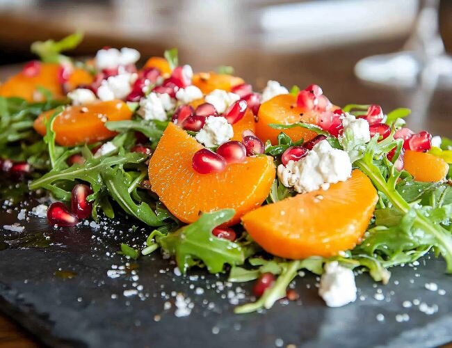 rucola_salat_mit_feta_und_früchten | © stock.adobe.com rucola_salat_mit_feta_und_früchten | © stock.adobe.com