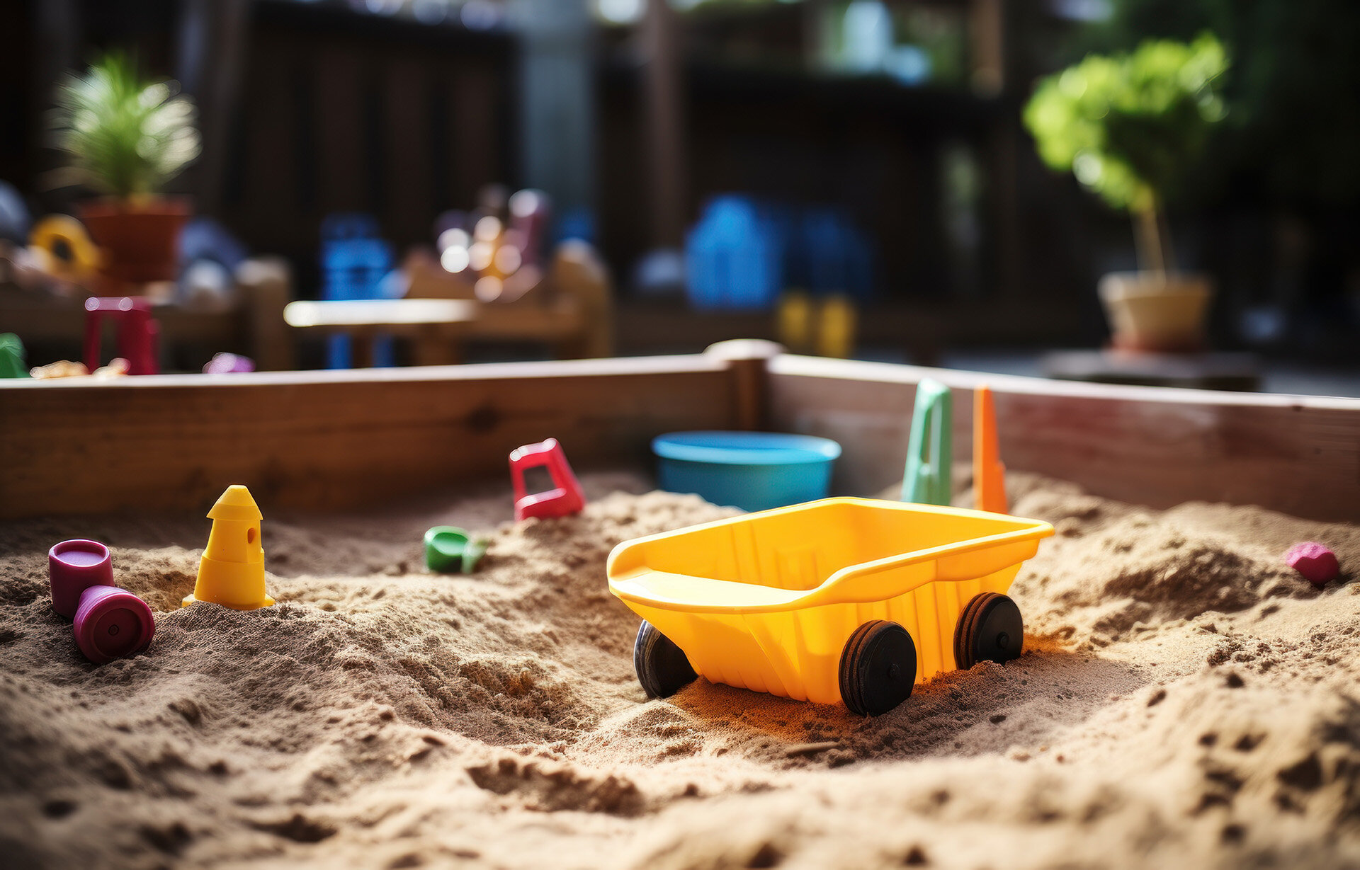 Kinderfreundlicher Spielsand | © stock.adobe.com Sicherer und sauberer Sand für Sandkästen und Spielbereiche | © stock.adobe.com
