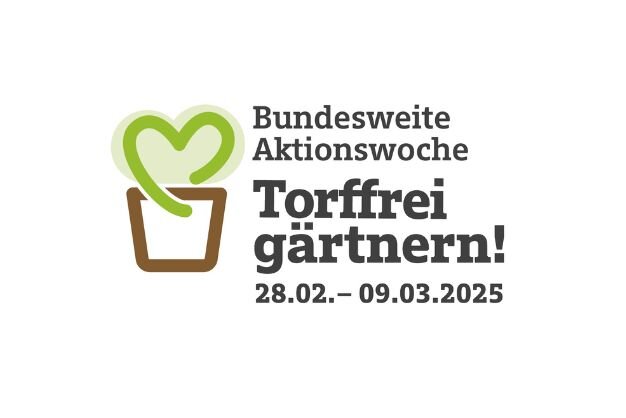 Teasergrafik mit Erde und Logo der Torffrei-Woche | © BMEL
