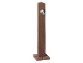 Wood Wasserzapfsäule Darkwood in Holzoptik | © Garantia