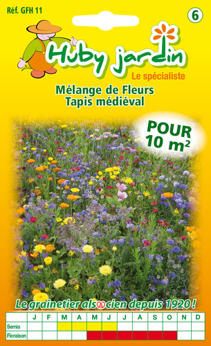 mélange_de_fleurs_tapis_médiéval_samentuete | © www.outbay.de mélange_de_fleurs_tapis_médiéval_samentuete | © www.outbay.de
