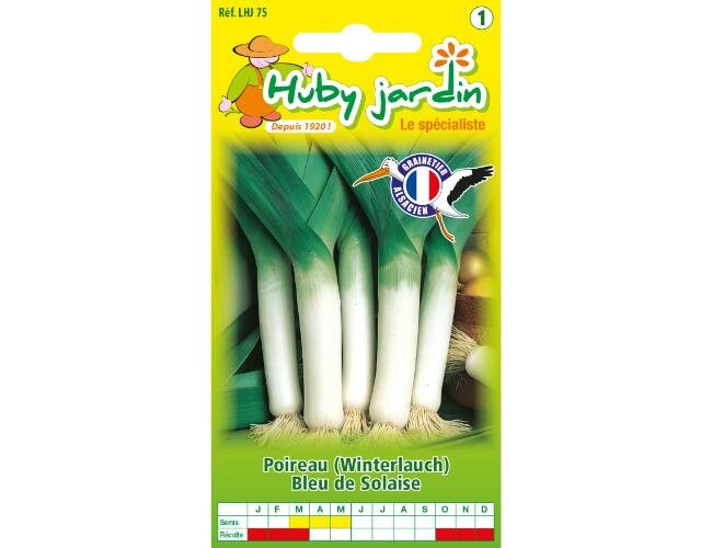 Lauch Saatgut samen | © Graines Hubert