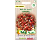 Bio Saatgut Kirschtomate Red Cherry – Samentüte mit ansprechender Verpackung für Tomatensaatgut. | © Graines Hubert