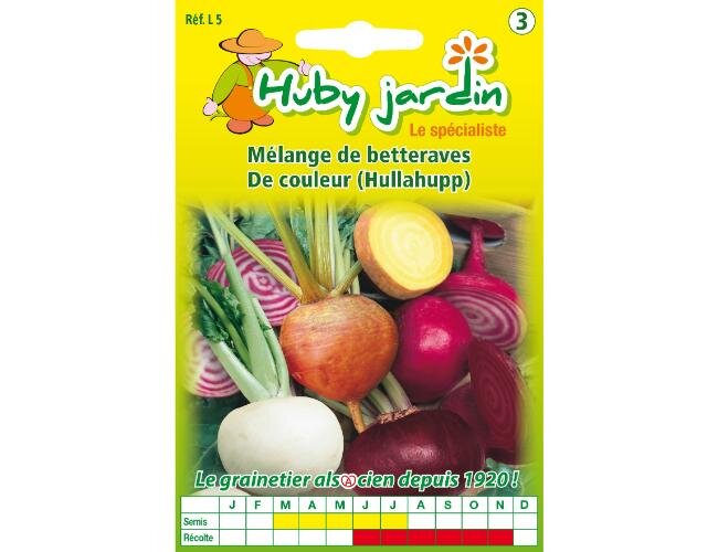 Farbige Bete Mischung Samen Saatgut | © Graines Hubert