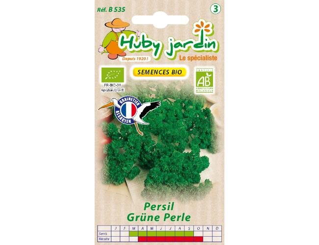 Bio Saatgut Kraus Petersilie Grüne Perle Samen | © Graines Hubert