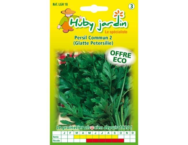 Glatte Petersilie Eco Saatgut | © Graines Hubert