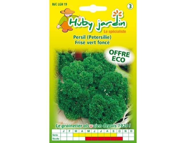 Krause Petersilie Eco Saatgut | © Graines Hubert
